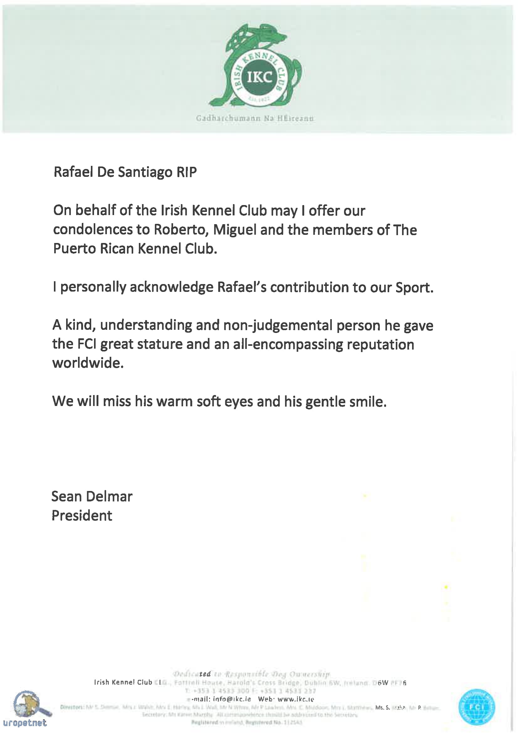 The irish kennel club on sale