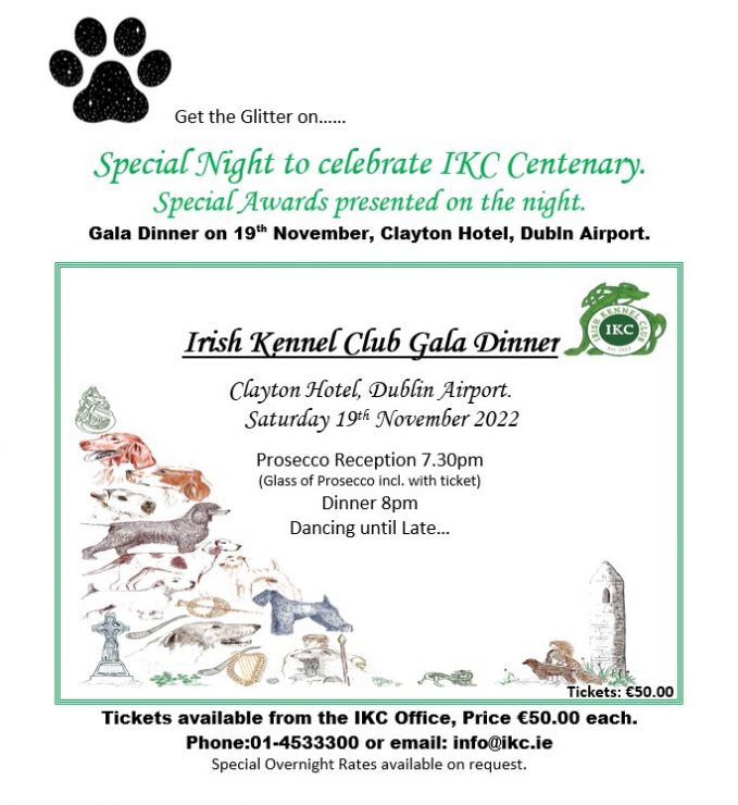 IKC Centenary Gala The Irish Kennel Club